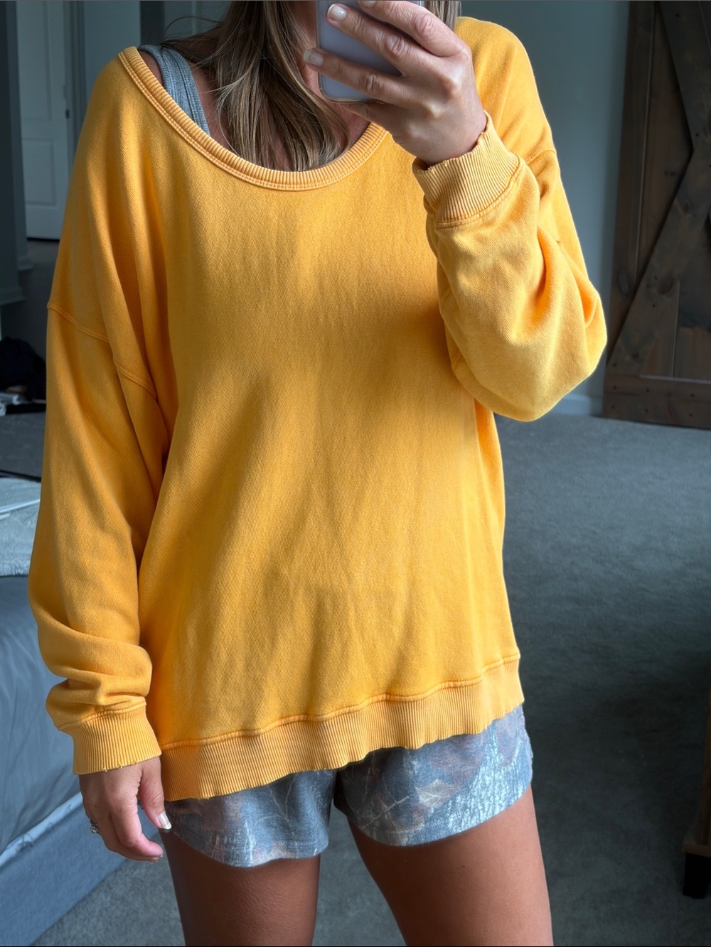 Aerie oversized beach sweatshirt